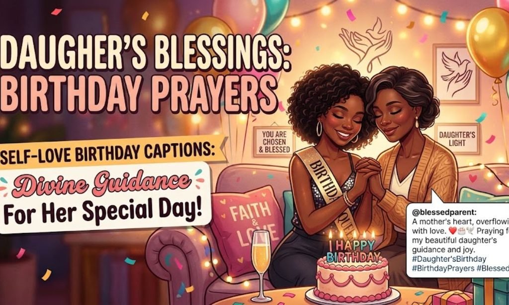 Birthday Prayers for a Daughter