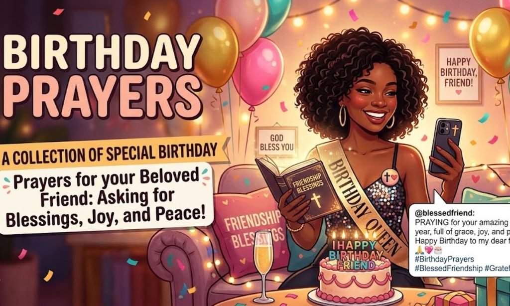 Birthday Prayers for a Friend