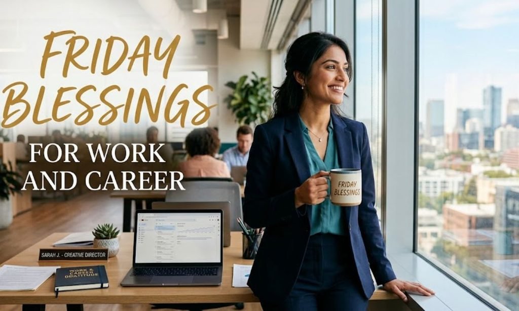 Friday Blessings for Work and Career