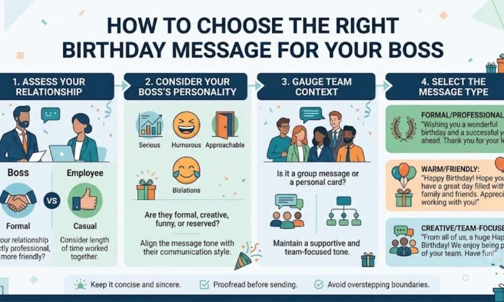 How to Choose the Right Birthday Message for Your Boss