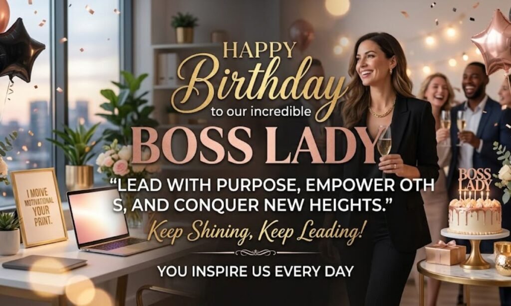 Inspirational Birthday Quotes for a Boss Lady