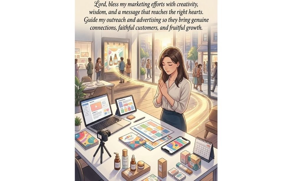 Prayer for Marketing and Promotion - Blessing Your Outreach and Advertising Efforts