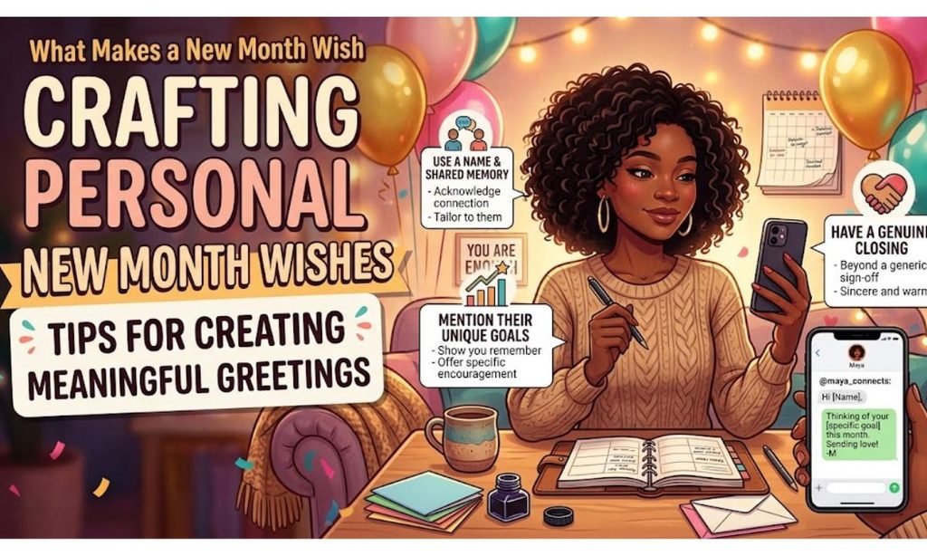 What Makes a New Month Wish Feel Personal