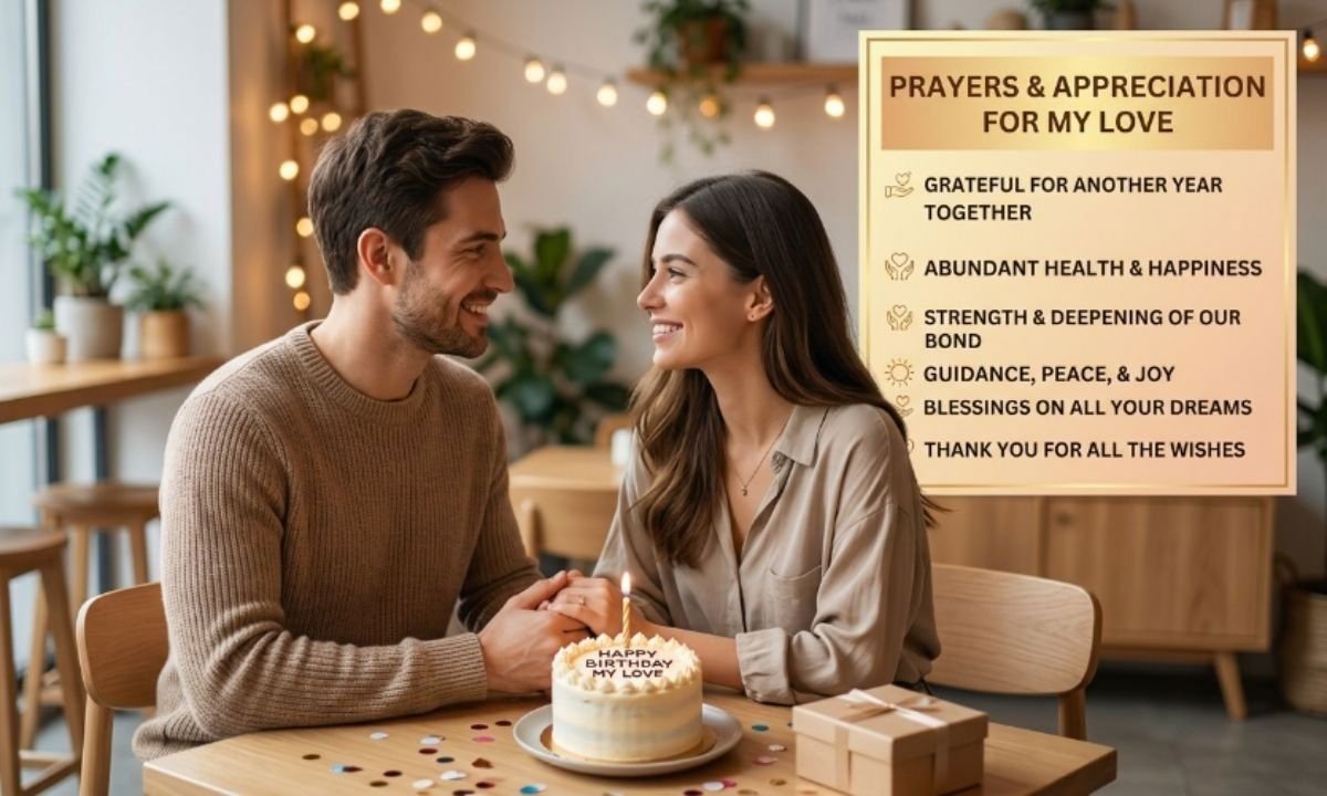 Appreciation Message and Prayers for Birthday Wishes to My Love