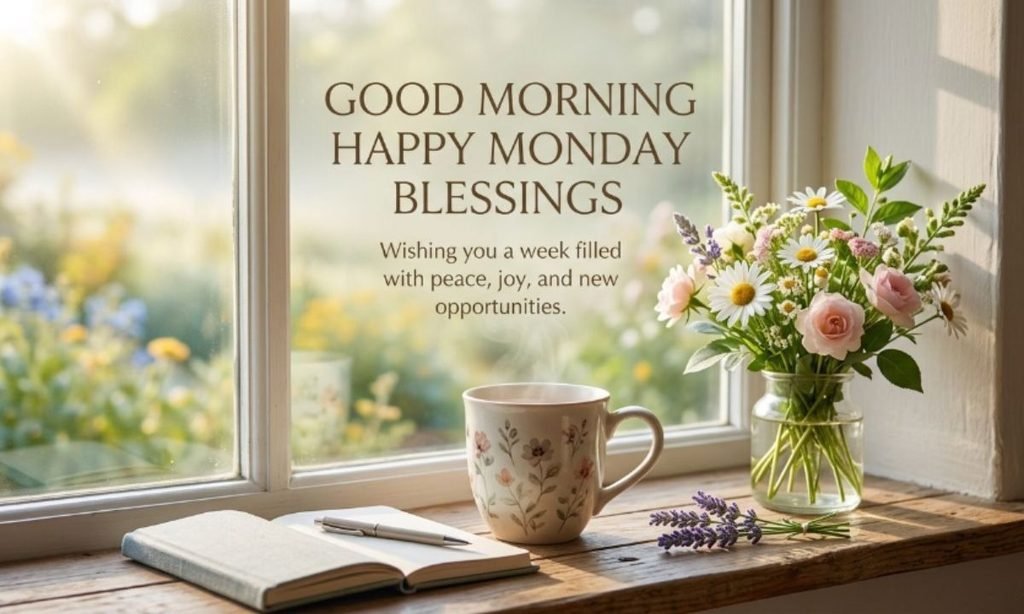 Good Morning Happy Monday Blessings