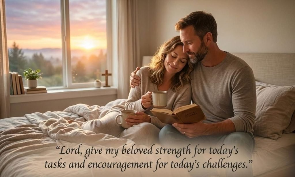 Good Morning Prayers for My Love for Strength and Encouragement
