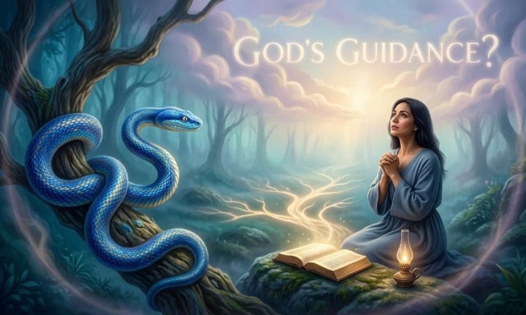 How to Discern if Your Blue Snake Dream Is From God