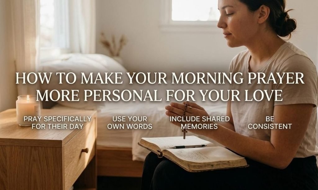 How to Make Your Morning Prayer More Personal for Your Love