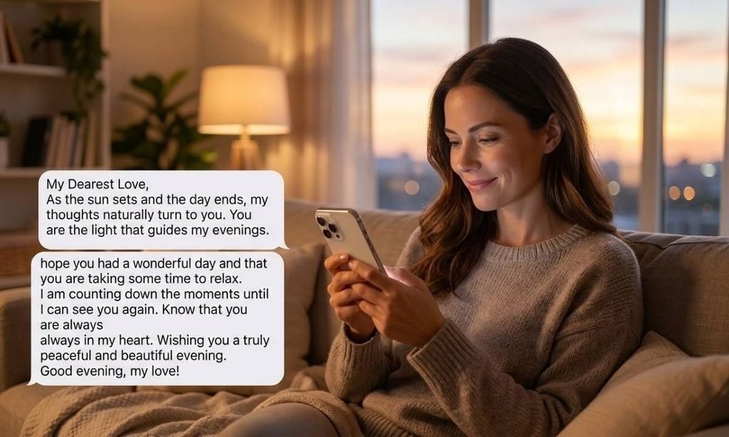 Long Good Evening Messages for My Love