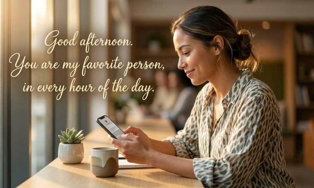Romantic Good Afternoon Messages to Express Your Love for Her