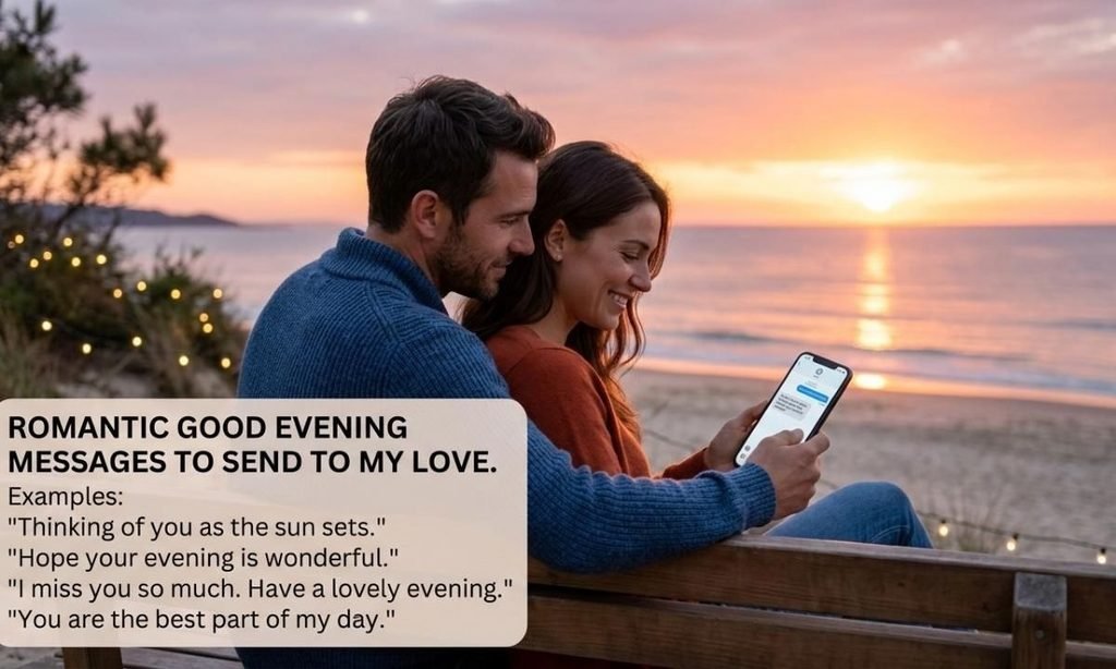 Romantic Good Evening Messages to Send to My Love