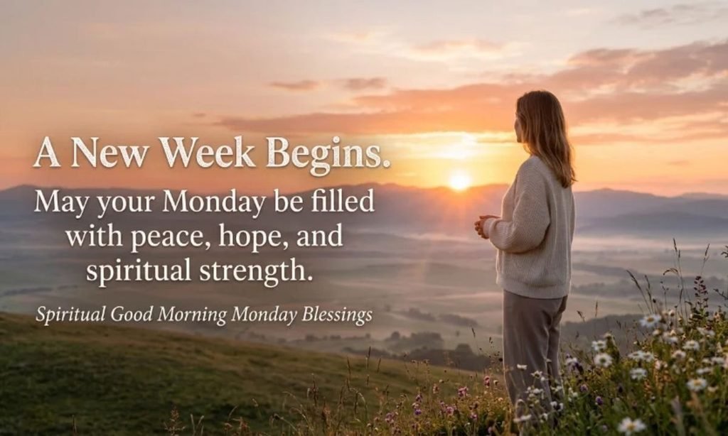 Spiritual Good Morning Monday Blessings