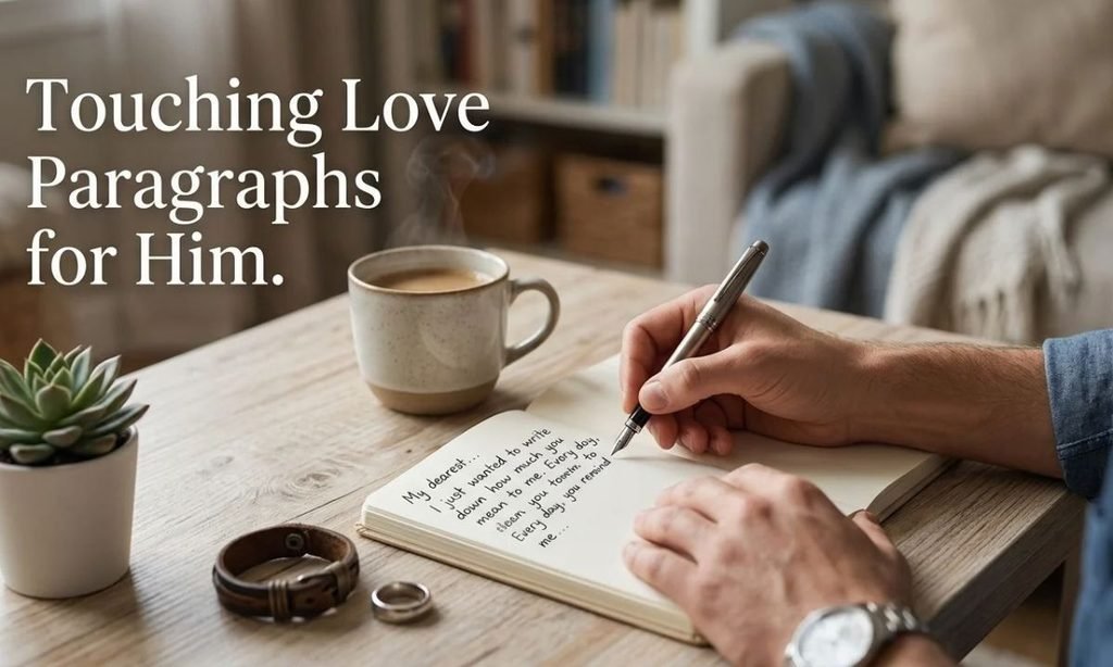 Touching Love Paragraphs to Show Him You Care