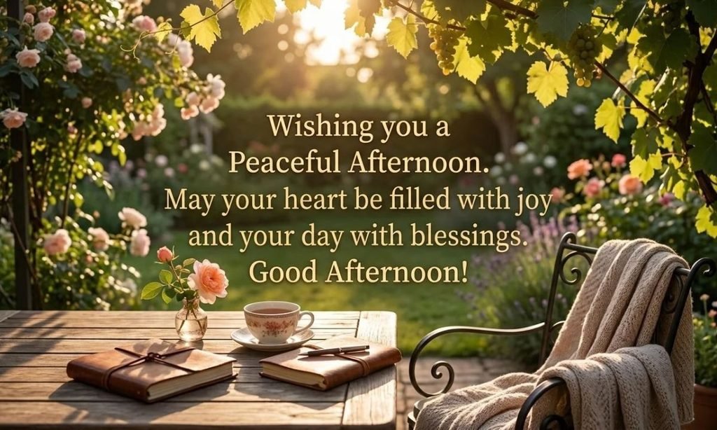 Good Afternoon Blessings and Heartfelt Messages