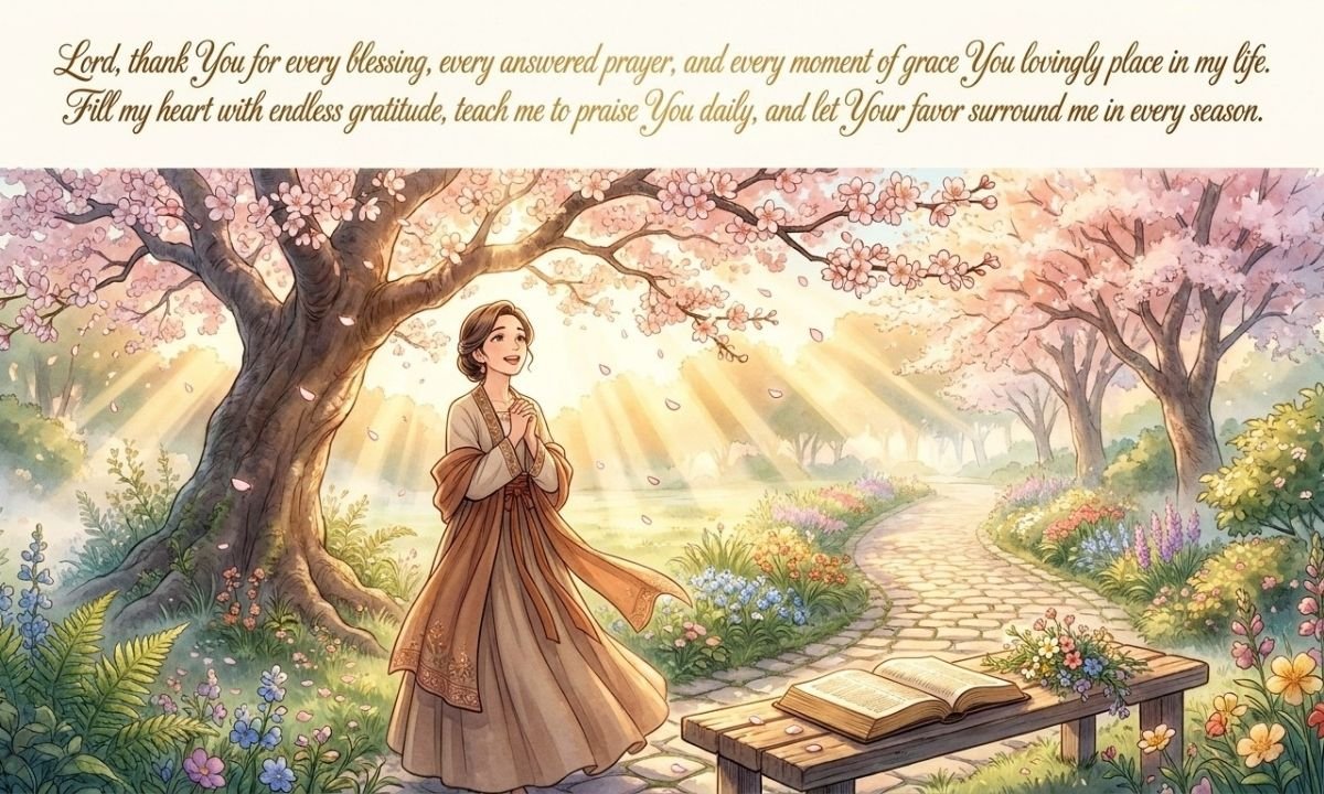 40 thanksgiving prayer points