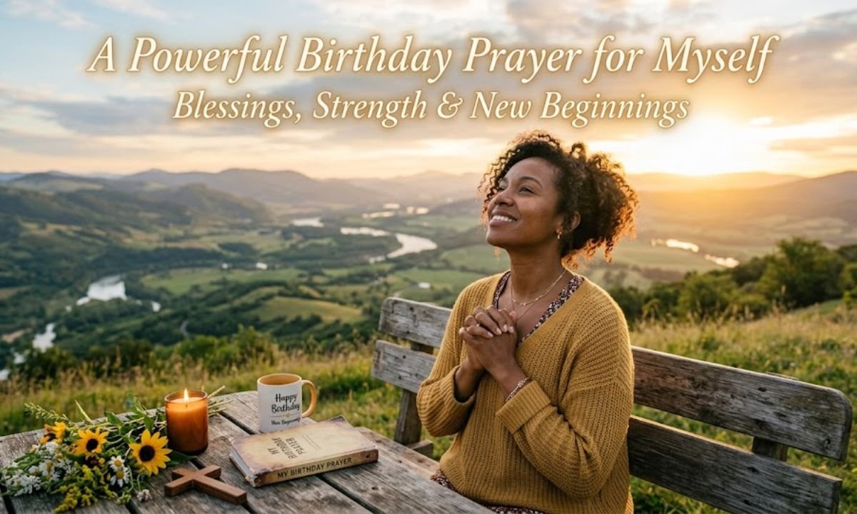 birthday prayer for myself
