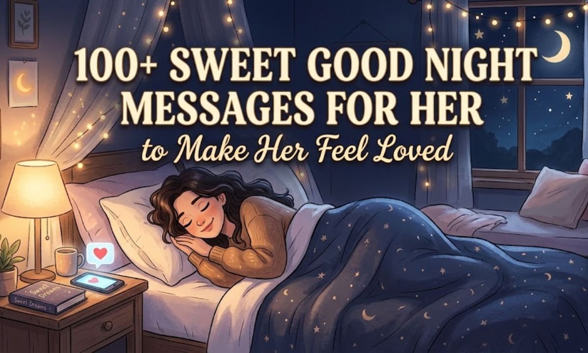 goodnight messages for her