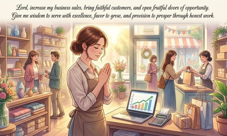 prayer for business sales