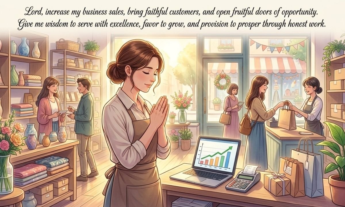prayer for business sales