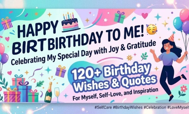 unique birthday quotes for self