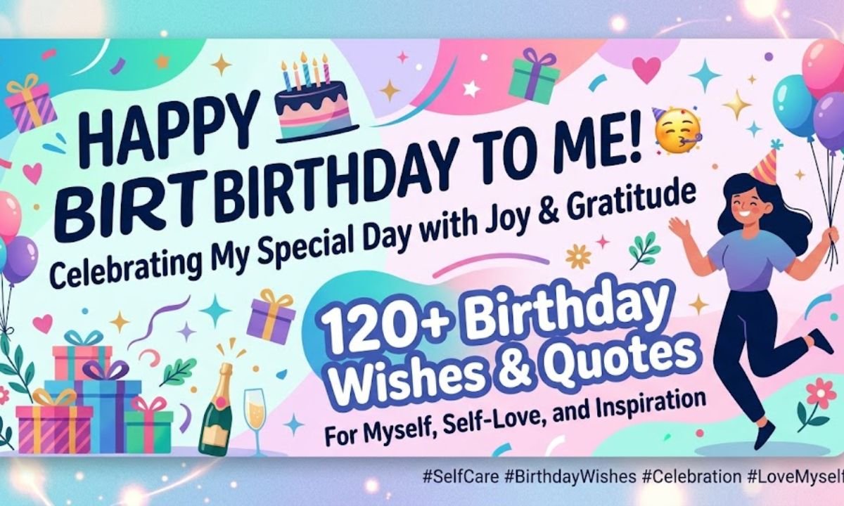 unique birthday quotes for self