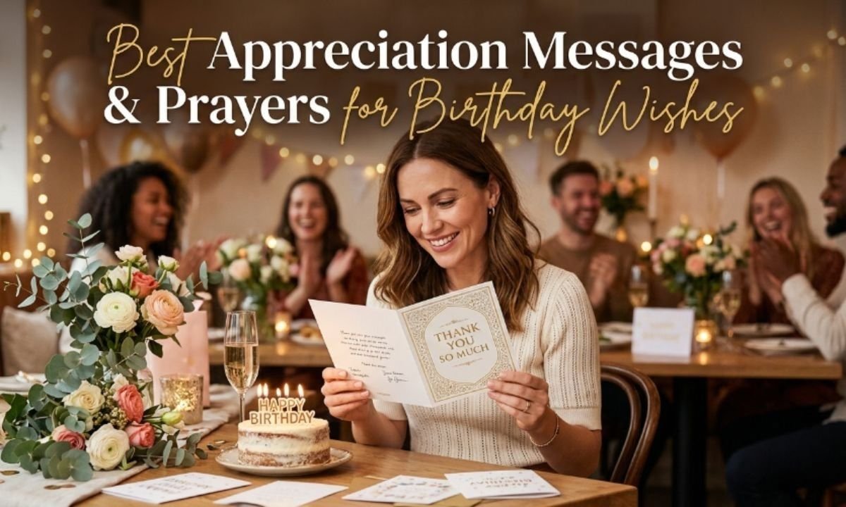 appreciation message for birthday wishes with prayer