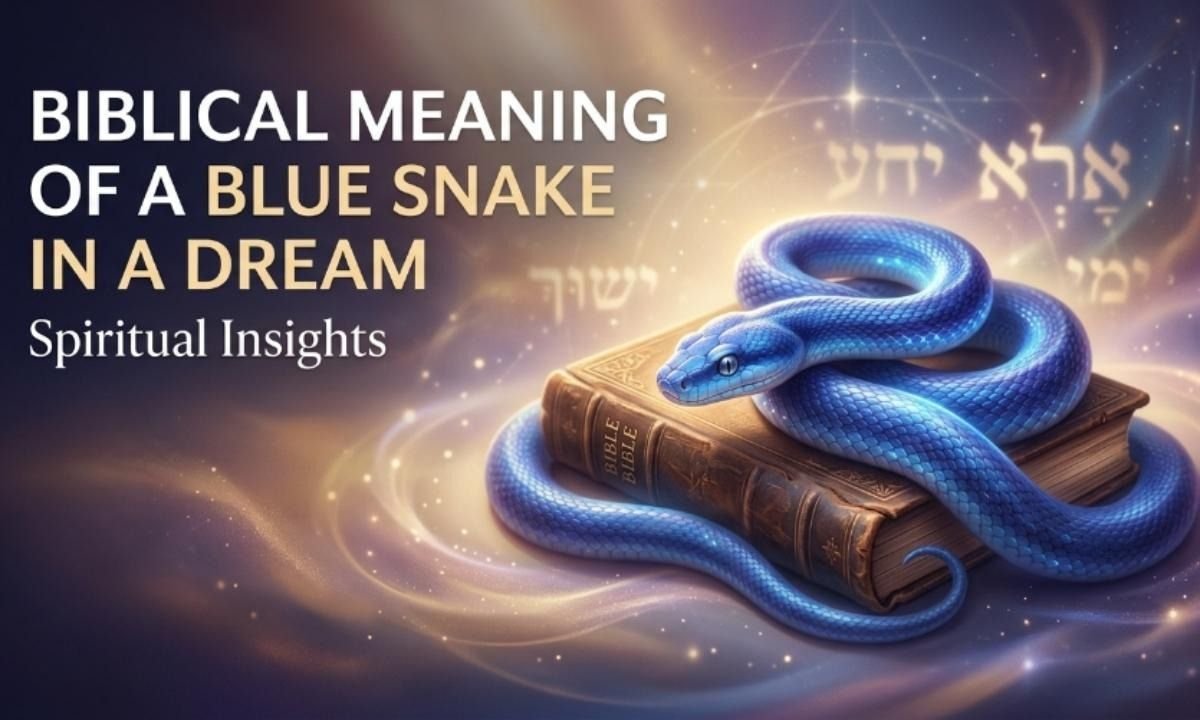 blue snake in dream