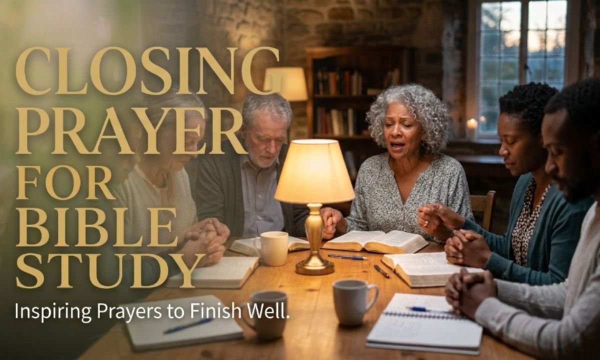 closing prayer for bible study