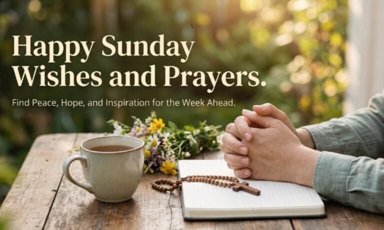 happy sunday wishes and prayers