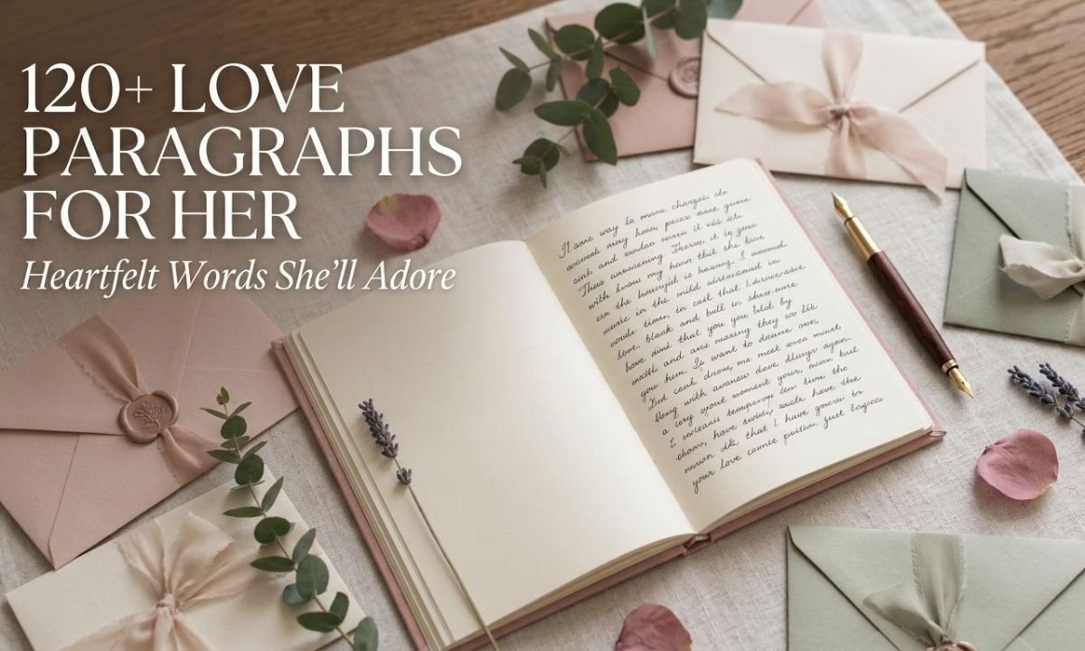 love paragraphs for her