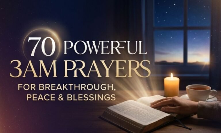 powerful 3am prayers