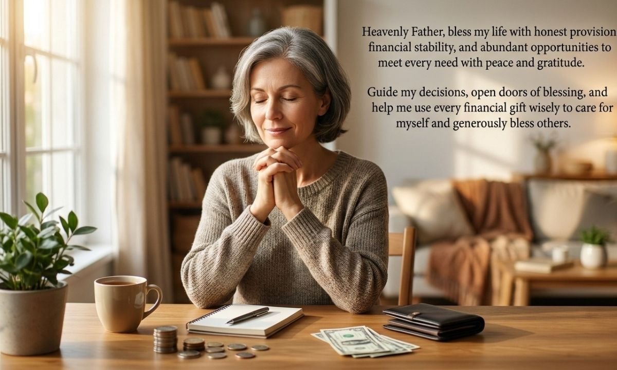 prayer for financial blessing