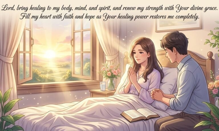 prayer for healing and strength
