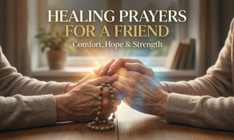 short prayer for healing and recovery for someone