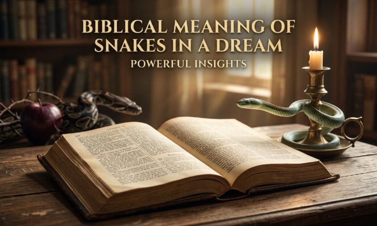 what is the biblical meaning of snakes in a dream